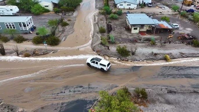 Flooding in Ocotillo due to Hilary